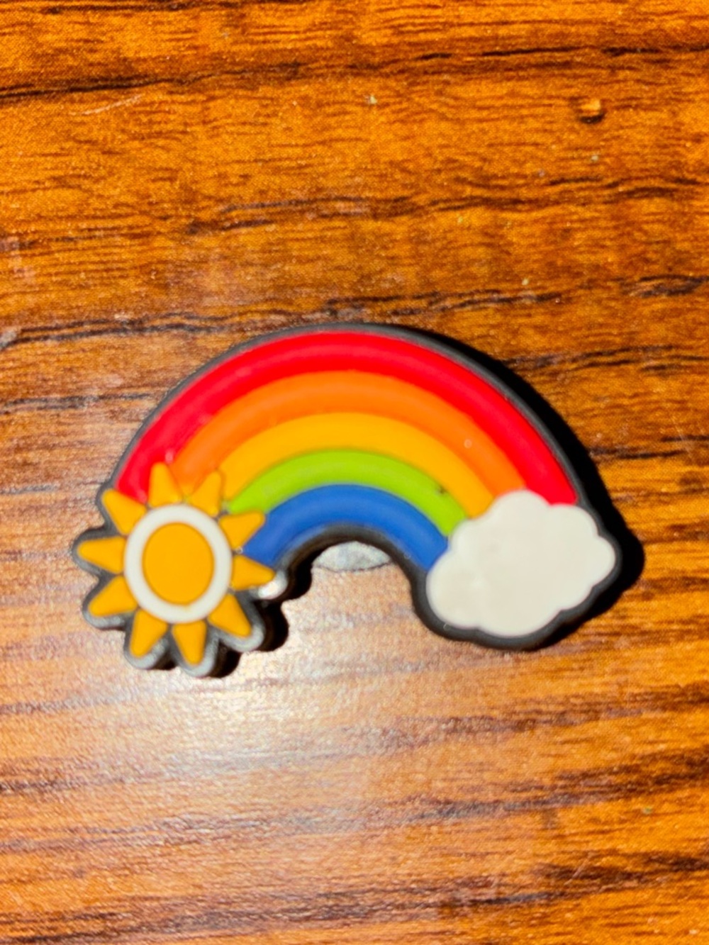 Rainbow & Sun Charm